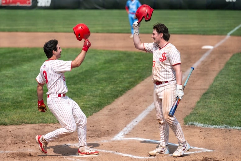 Owen Miller (right) had a clutch week for St. John's Shrewsbury. (Patrick Donnelly/NEBJ)
