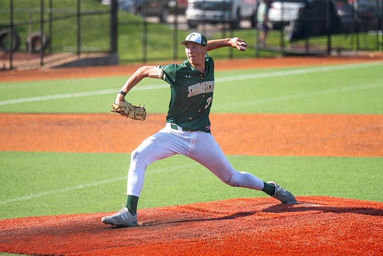 2026 MLB Draft prospect Brody Bumila is projected to start for Bishop Feehan in the Div. 1 state final. (Patrick Donnelly/NEBJ)